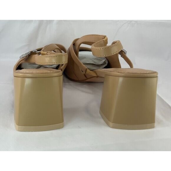 New Slingback Chunky Heel Pumps size 10 - Picture 4 of 12